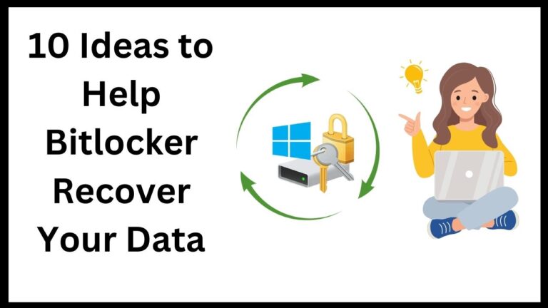recover bitlocker failed drive data